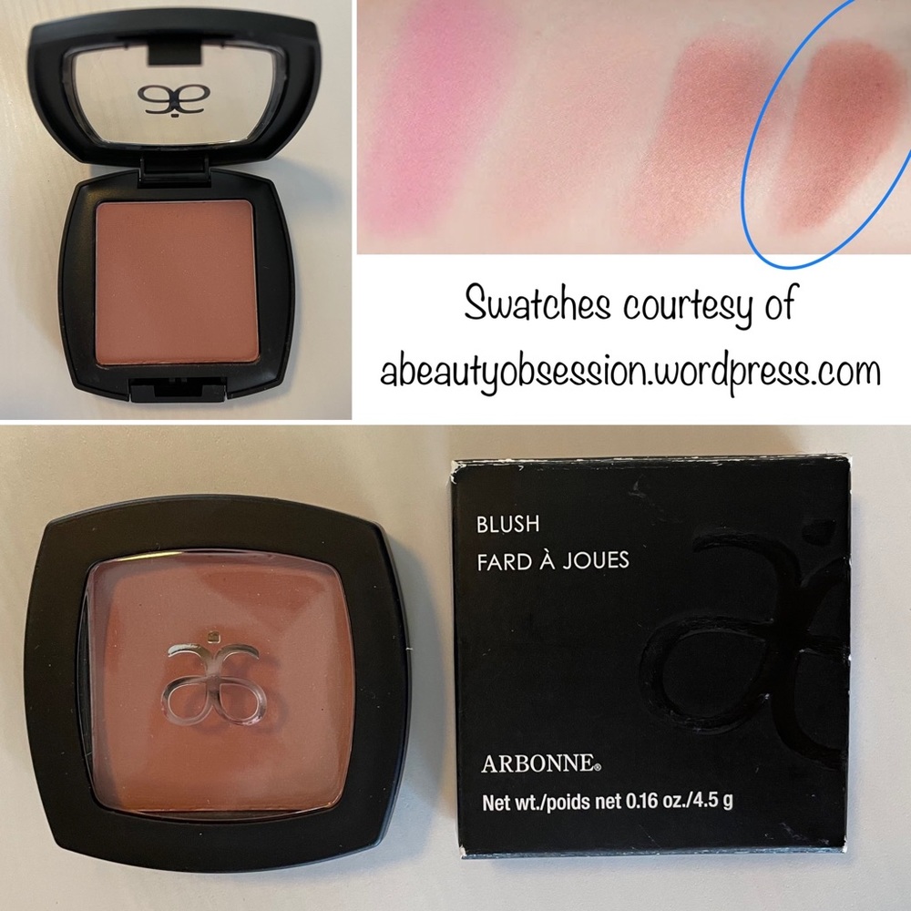 RARE NIB Arbonne Blush “Dusty Rose” NEVER USED